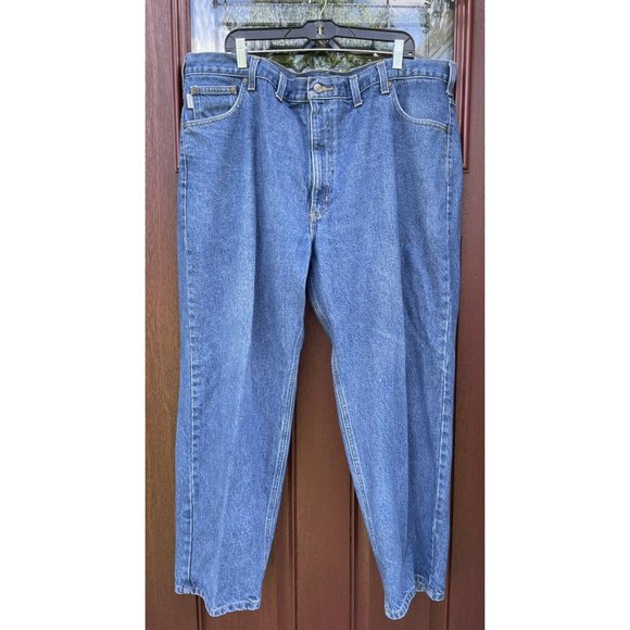 Vintage Carharrt Jeans Pants Size 46 X 30 Medium W - Picture 8 of 9
